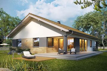  Projekt domu Portofino (WRN1490) - projekt domu parterowego - Zdjęcie 1