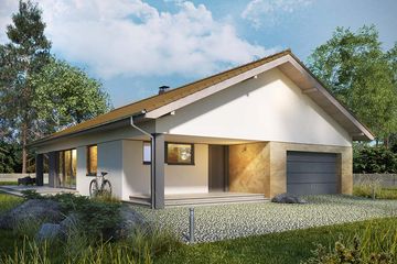  Projekt domu Portofino (WRN1490) - projekt domu parterowego - Zdjęcie 2