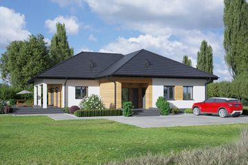  Projekt domu Alisowo senior (KRP2452) - projekt domu parterowego - Zdjęcie 1