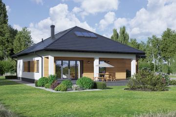  Projekt domu Alisowo senior (KRP2452) - projekt domu parterowego - Zdjęcie 2