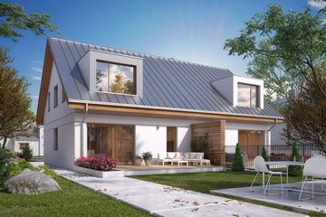  Projekt domu Bali (BSA2276) - projekt domu parterowego z poddaszem - Zdjęcie 3