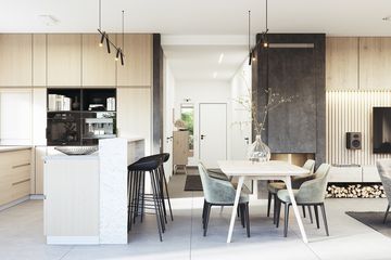  Projekt domu E-265 (WAX1182) - projekt domu parterowego z poddaszem - Zdjęcie 6