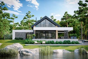  Projekt domu HomeKoncept 66 G1 (KRX1139) - projekt domu parterowego z poddaszem - Zdjęcie 8