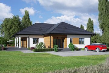  Projekt domu Alisowo+wynajem (KRP2456) - projekt domu parterowego - Zdjęcie 1