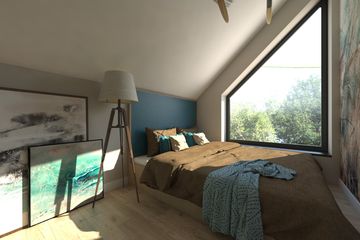  Projekt domu letniskowego KA151 SZ (PKT1167) - projekt domu letniskowego parterowego z poddaszem - Zdjęcie 11