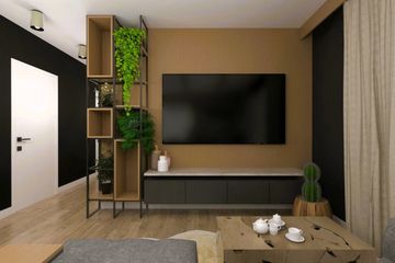 Projekt domu KA142 SZ - parterowy dom o powierzchni 79,51 m², dach dwuspadowy - ujęcie 7