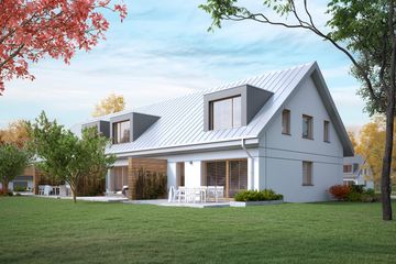  Projekt domu Fidżi (BSA2277) - projekt domu parterowego z poddaszem - Zdjęcie 2