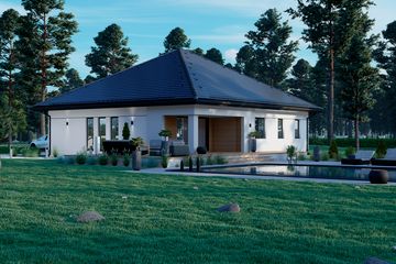  Projekt domu Sej-pro 071/1 energo (ELW1045) - projekt domu parterowego - Zdjęcie 3