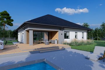  Projekt domu Sej-pro 071/1 energo (ELW1045) - projekt domu parterowego - Zdjęcie 9