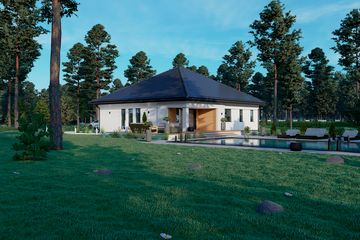  Projekt domu Sej-pro 071 energo (ELW1044) - projekt domu parterowego - Zdjęcie 5