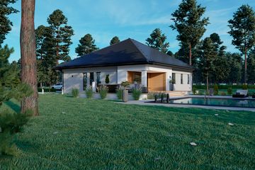  Projekt domu Sej-pro 071 energo (ELW1044) - projekt domu parterowego - Zdjęcie 7