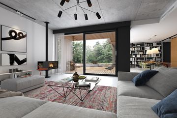  Projekt domu Parterowy 1A (WAW1139) - projekt domu parterowego - Zdjęcie 5