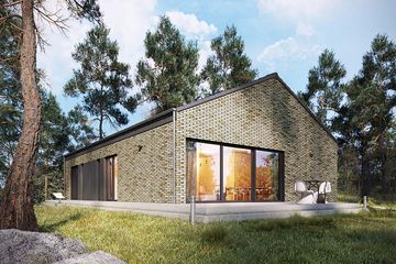  Projekt domu Studio 68 (WRN1492) - projekt domu parterowego - Zdjęcie 1