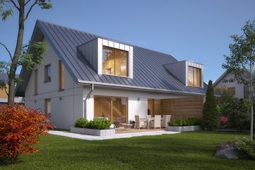  Projekt domu Bali 2 (BSA2278) - projekt domu parterowego z poddaszem - Zdjęcie 3