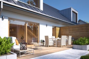  Projekt domu Bali 2 (BSA2278) - projekt domu parterowego z poddaszem - Zdjęcie 4