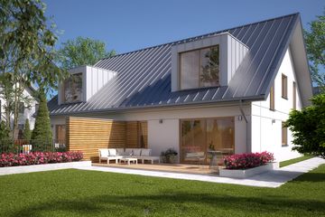  Projekt domu Bali 2 (BSA2278) - projekt domu parterowego z poddaszem - Zdjęcie 5