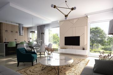  Projekt domu Domena 132 B (WRW1354) - projekt domu parterowego - Zdjęcie 6