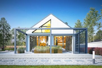  Projekt domu Natan II bez garażu [B] (WRF2287) - projekt domu parterowego - Zdjęcie 2