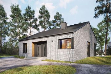  Projekt domu Studio 27 (WRN1493) - projekt domu parterowego - Zdjęcie 2