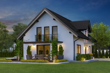  Projekt domu przy Alabastrowej 61 (KRK1677) - projekt domu parterowego z poddaszem - Zdjęcie 4