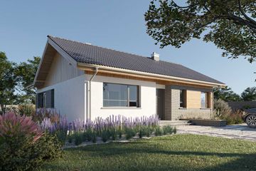  Projekt domu Ankara LMB148 (WRB1622) - projekt domu parterowego - Zdjęcie 2
