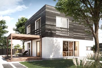  Projekt domu Lyon DCP378 (WOB1746) - projekt domu z pełnym piętrem - Zdjęcie 3