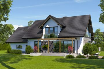  Projekt domu przy Wiosennej 22 (KRK1680) - projekt domu parterowego z poddaszem - Zdjęcie 5