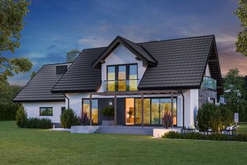  Projekt domu przy Wiosennej 22 (KRK1680) - projekt domu parterowego z poddaszem - Zdjęcie 4