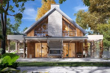  Projekt domu Weranda 4 (BSA2283) - projekt domu parterowego z poddaszem - Zdjęcie 2