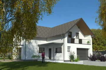  Projekt domu eko Typowy 53 (KKE1052) - projekt domu parterowego z poddaszem - Zdjęcie 4