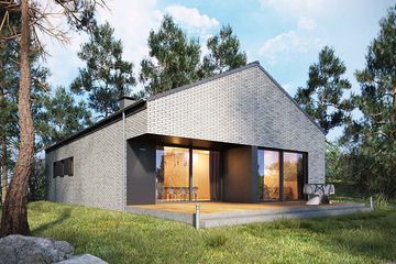  Projekt domu Studio 89 (WRN1494) - projekt domu parterowego - Zdjęcie 1