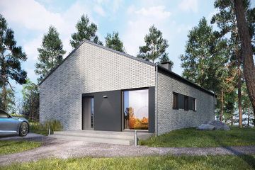  Projekt domu Studio 89 (WRN1494) - projekt domu parterowego - Zdjęcie 2