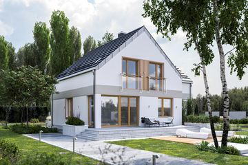  Projekt domu Borówka (1711) (KRD2853) - projekt domu parterowego z poddaszem - Zdjęcie 6