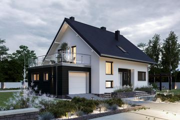  Projekt domu Celesta (1713) (KRD2854) - projekt domu parterowego z poddaszem - Zdjęcie 5