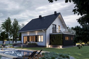  Projekt domu Celesta (1713) (KRD2854) - projekt domu parterowego z poddaszem - Zdjęcie 6