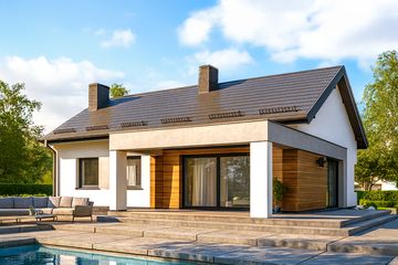  Projekt domu APS 336 (LUA1507) - projekt domu parterowego - Zdjęcie 1