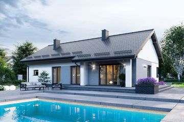  Projekt domu APS 336 wariant 2 + G (LUA1509) - projekt domu parterowego - Zdjęcie 4