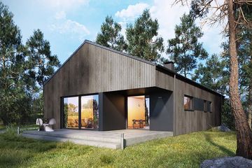  Projekt domu Studio 95 (WRN1495) - projekt domu parterowego - Zdjęcie 1