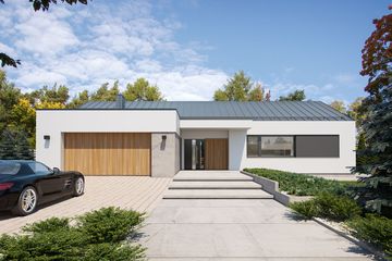  Projekt domu Agos 3 (BSE1189) - projekt domu parterowego - Zdjęcie 1