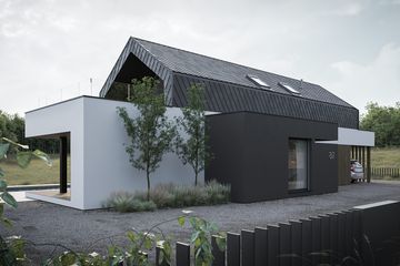  Projekt domu HomeKoncept 87 (KRX1143) - projekt domu parterowego z poddaszem - Zdjęcie 3