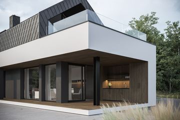  Projekt domu HomeKoncept 87 (KRX1143) - projekt domu parterowego z poddaszem - Zdjęcie 10