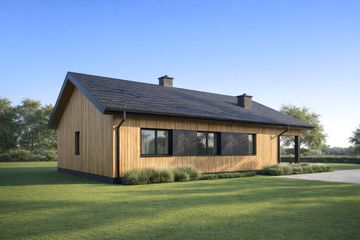  Projekt domu TK102 (WBE1000) - projekt domu parterowego - Zdjęcie 4