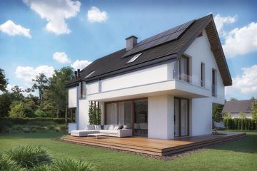  Projekt domu DomStudio 10 (KCD1012) - projekt domu parterowego z poddaszem - Zdjęcie 3