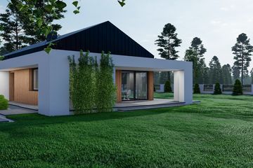  Projekt domu Sej-pro 083 energo (ELW1047) - projekt domu parterowego - Zdjęcie 6