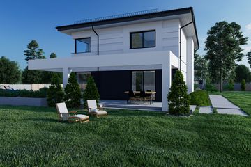  Projekt domu Sej-pro 032 energo (ELW1046) - projekt domu z pełnym piętrem - Zdjęcie 2