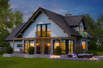  Projekt domu przy Cyprysowej 62 (KRK1678) - projekt domu parterowego z poddaszem - Zdjęcie 4