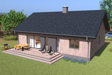  Projekt domu TK103 (WBE1002) - projekt domu parterowego - Zdjęcie 10