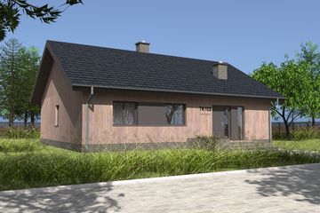  Projekt domu TK103 (WBE1002) - projekt domu parterowego - Zdjęcie 7