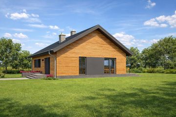  Projekt domu TK103 (WBE1002) - projekt domu parterowego - Zdjęcie 4