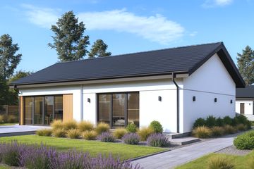  Projekt domu Sej-pro 084 energo (ELW1048) - projekt domu parterowego - Zdjęcie 3